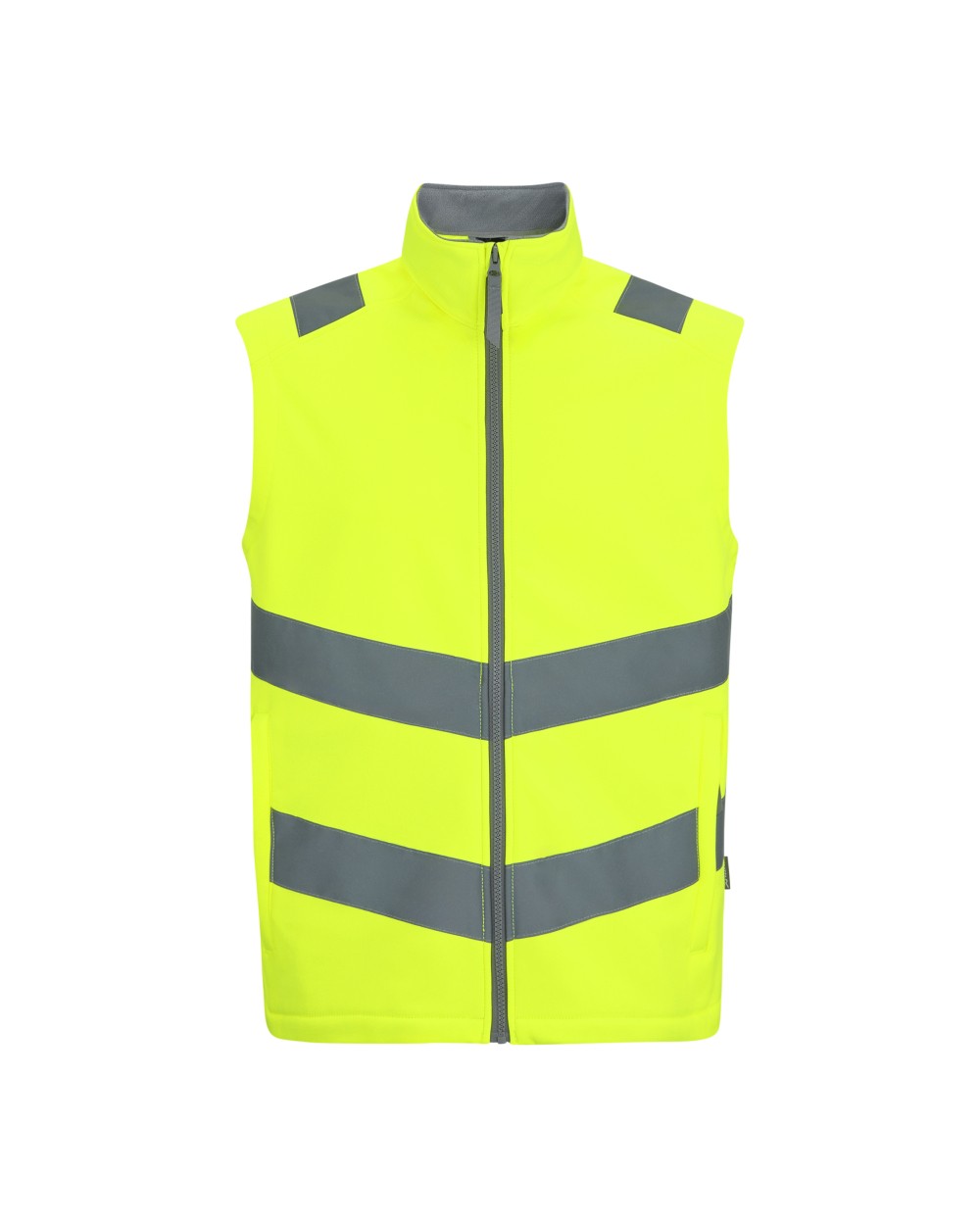 REGATTA HI-VIS PRO CONTRACT ABLAZE SOFTSHELL BODYWARMER Softshells personalisierbar