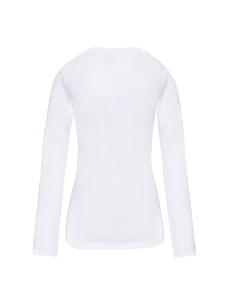 KARIBAN T-shirt col rond manches longues femme /api/colors/7a92cd2d-10d2-40b4-928b-296bb7487506 personnalisable