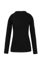 KARIBAN T-shirt col rond manches longues femme /api/colors/b9fdad4a-5e94-45cb-8c03-c08b349b28c3 personnalisable