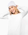 T-Shirts personnalisable KARIBAN T-shirt col rond manches longues femme