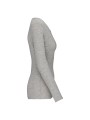KARIBAN T-shirt col rond manches longues femme /api/colors/b32e3fc9-6c21-4435-b3bf-594ccdf083c3 personnalisable