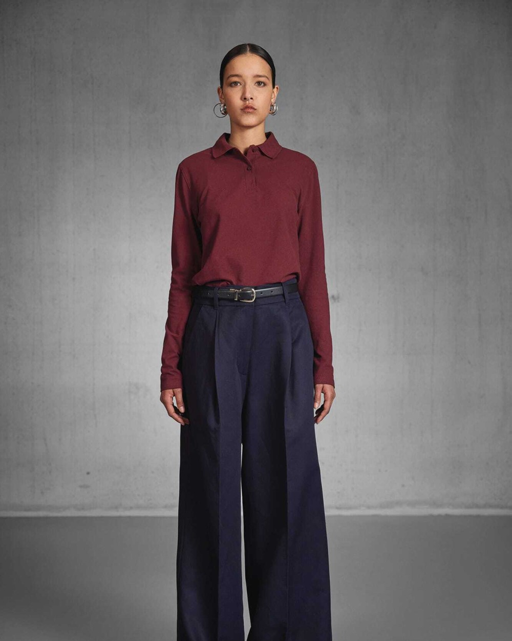 Polos personnalisable B&C MY POLO 180 Femme manches longues