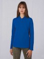 Polos à personnaliser B&C MY POLO 180 Femme manches longues 
