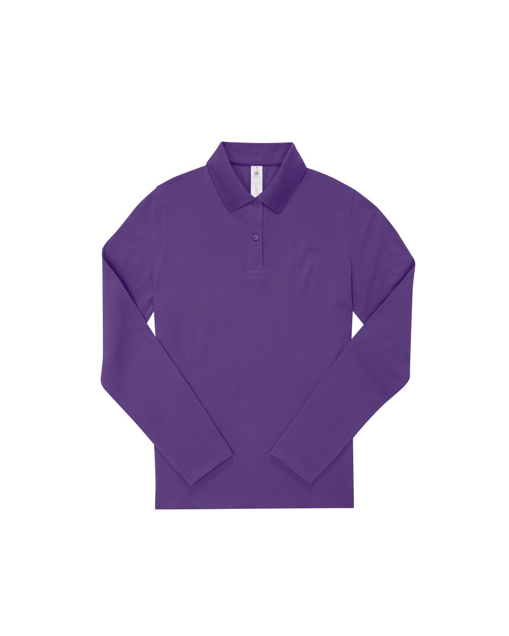 B&C MY POLO 180 Damen mit langen Ärmeln Poloshirts personalisierbar