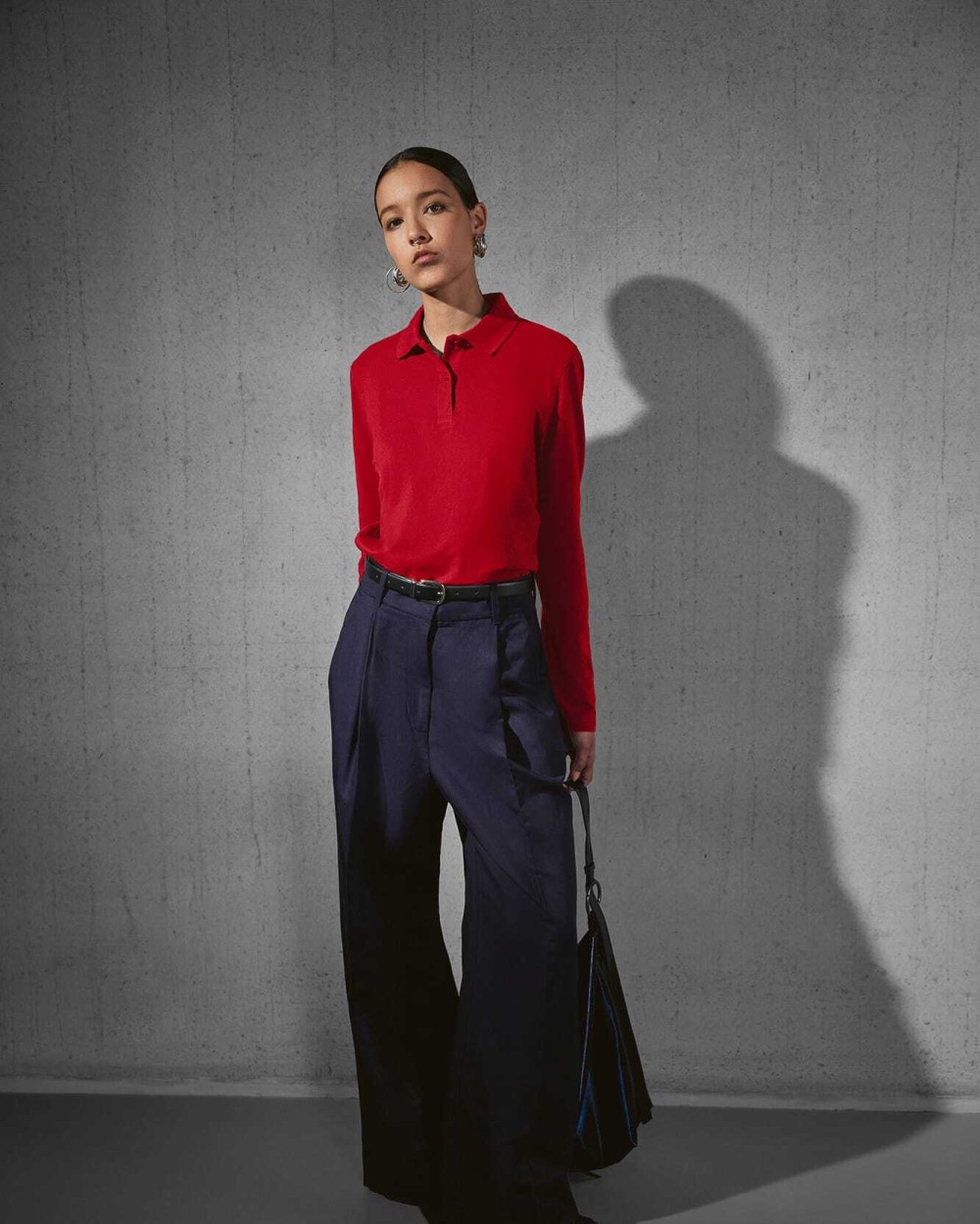 Polos personnalisable B&C MY POLO 180 Femme manches longues