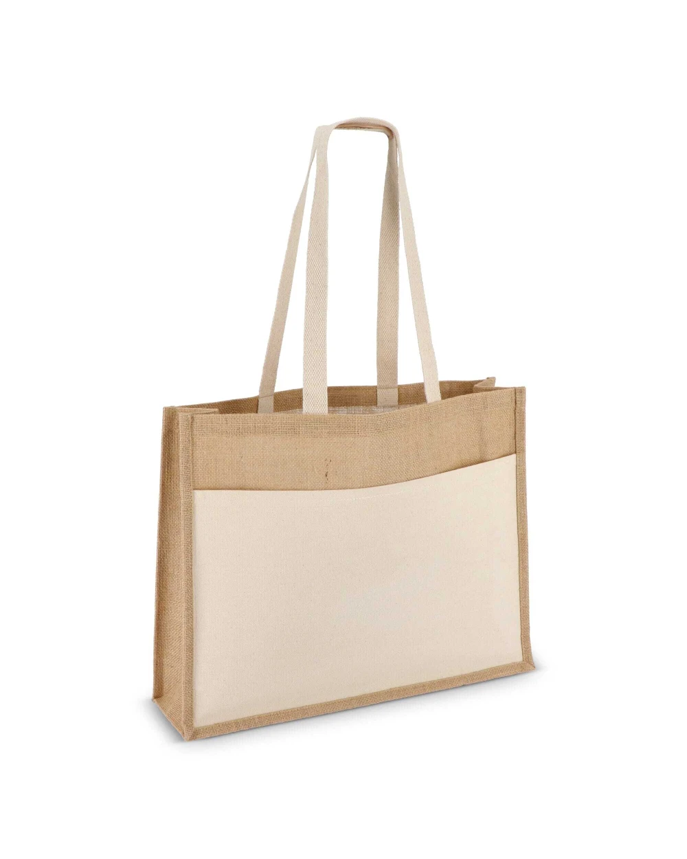 4DO Jute Tragetasche OEKO-TEX® 45 x 12 x 35cm 320g/m² Tote Bags personalisierbar