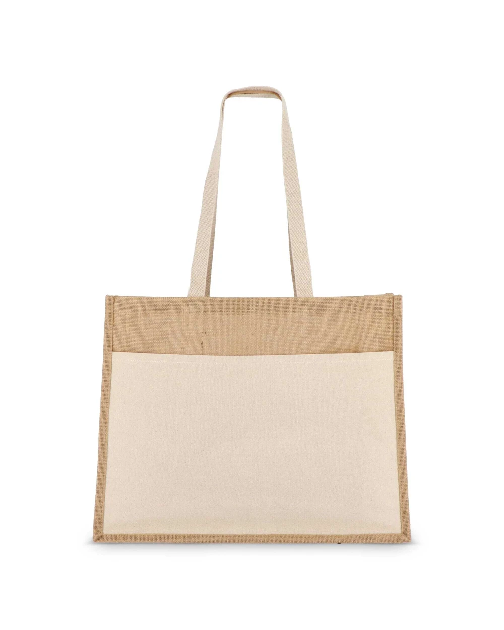 Tote bags personnalisable 4DO Sac fourre-tout en jute OEKO-TEX® 45 x 12 x 35cm 320g/m²