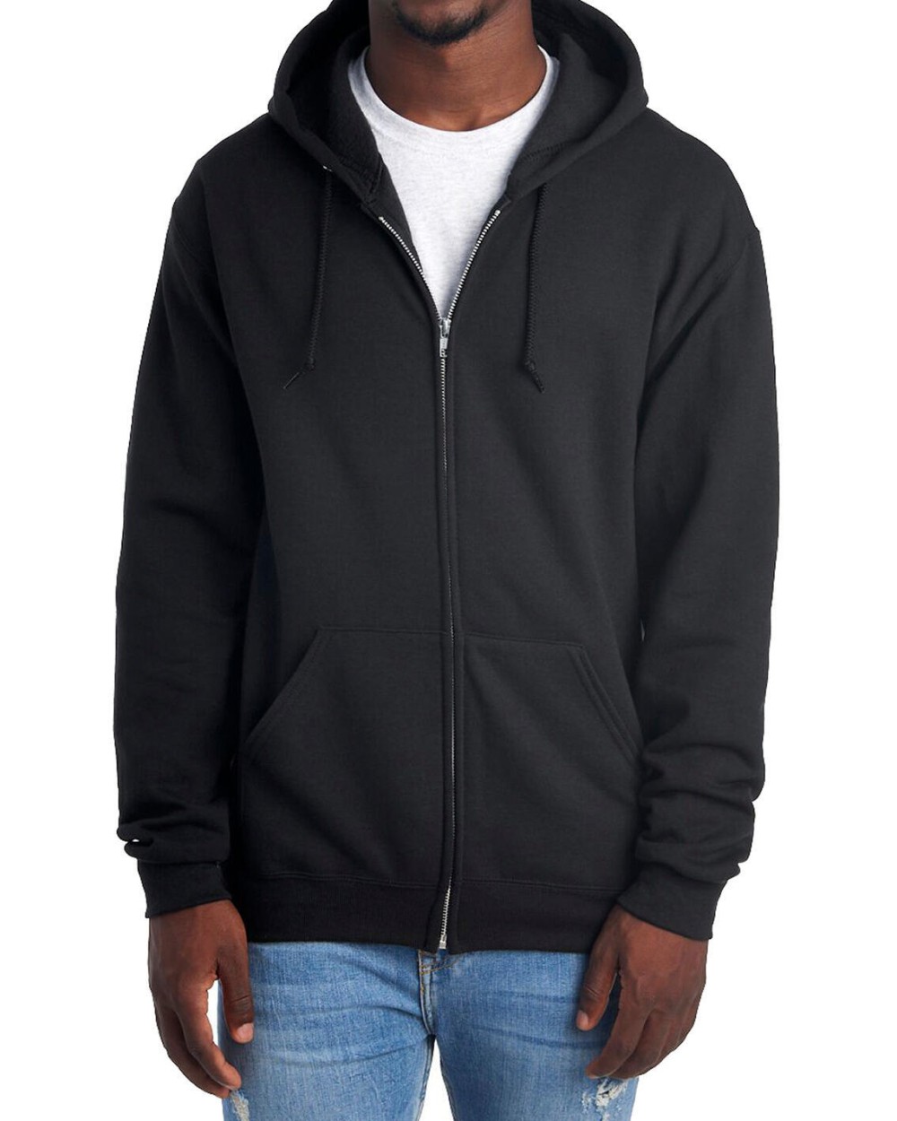 Sweaters & hoodies JERZEES NuBlend Full-Zip Hooded Sweatshirt voor bedrukking &amp; borduring