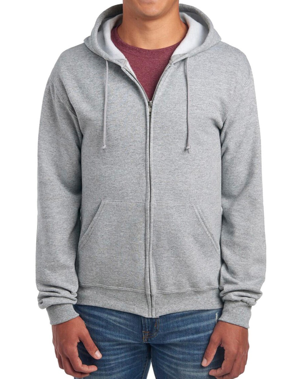 Sweaters & hoodies JERZEES NuBlend Full-Zip Hooded Sweatshirt voor bedrukking &amp; borduring