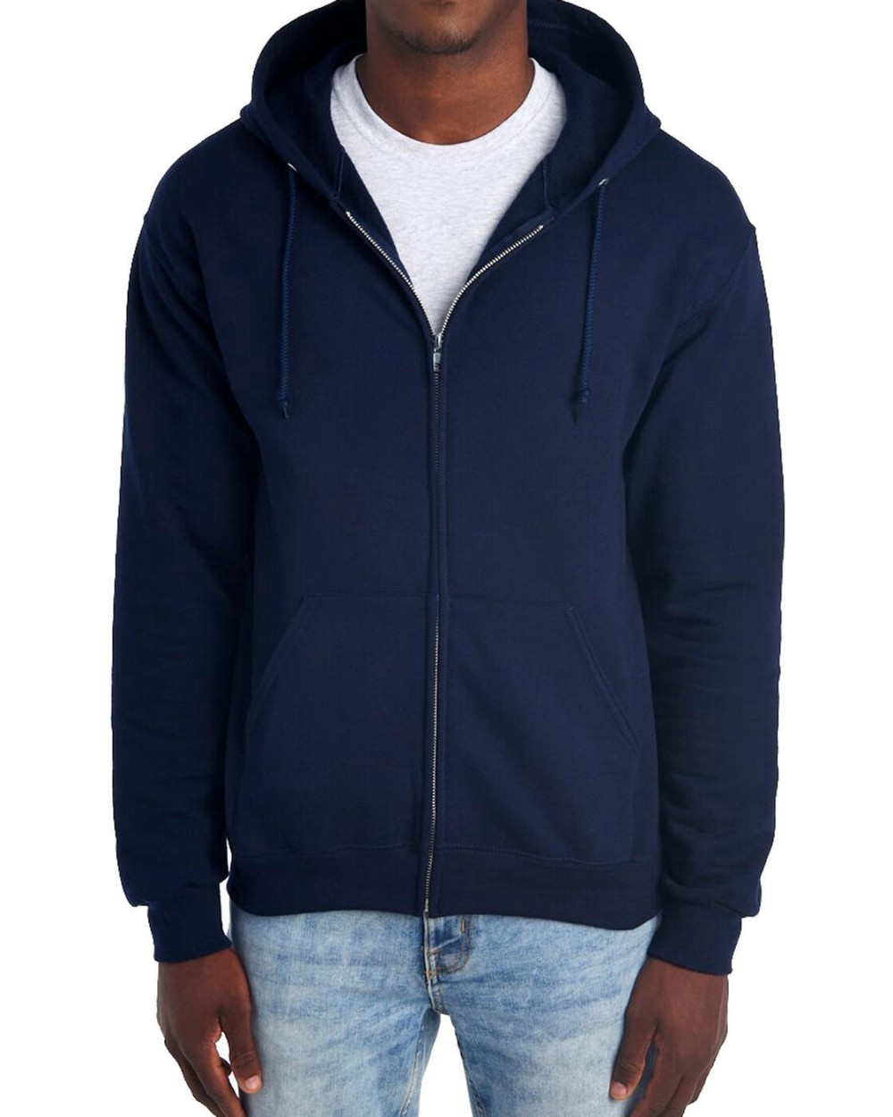 Sweaters & hoodies JERZEES NuBlend Full-Zip Hooded Sweatshirt voor bedrukking &amp; borduring