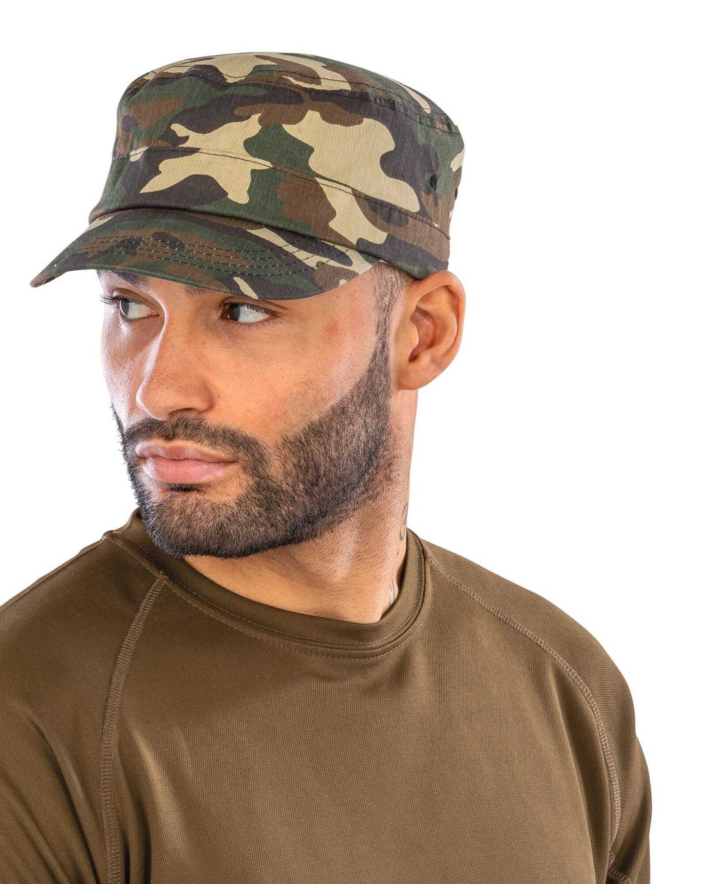 RESULT Urban Camo Cap Kappen personalisierbar