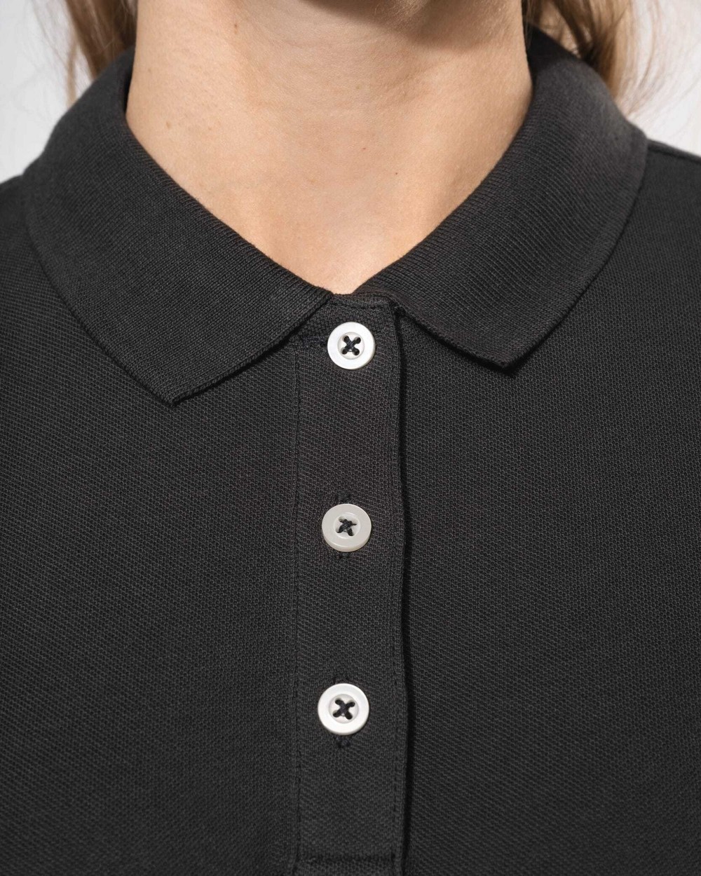 Polos personnalisable KARIBAN Polo vintage manches courtes femme