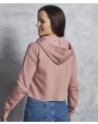 Sweaters & hoodies AWDIS GIRLIE CROPPED HOODIE voor bedrukking &amp; borduring
