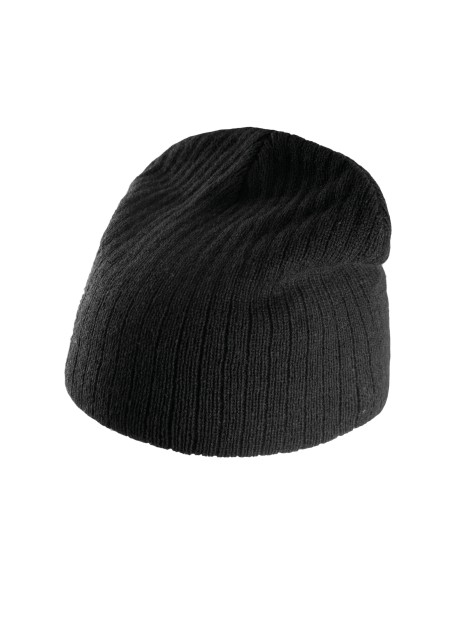 K-UP Bonnet tricot côtelé /api/colors/b9fdad4a-5e94-45cb-8c03-c08b349b28c3 personnalisable