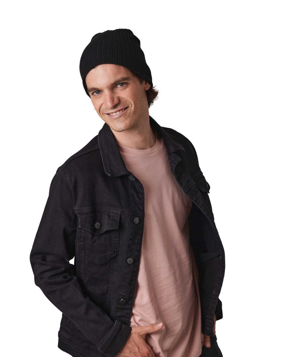 K-UP Rippstrick-Mütze Mützen personalisierbar