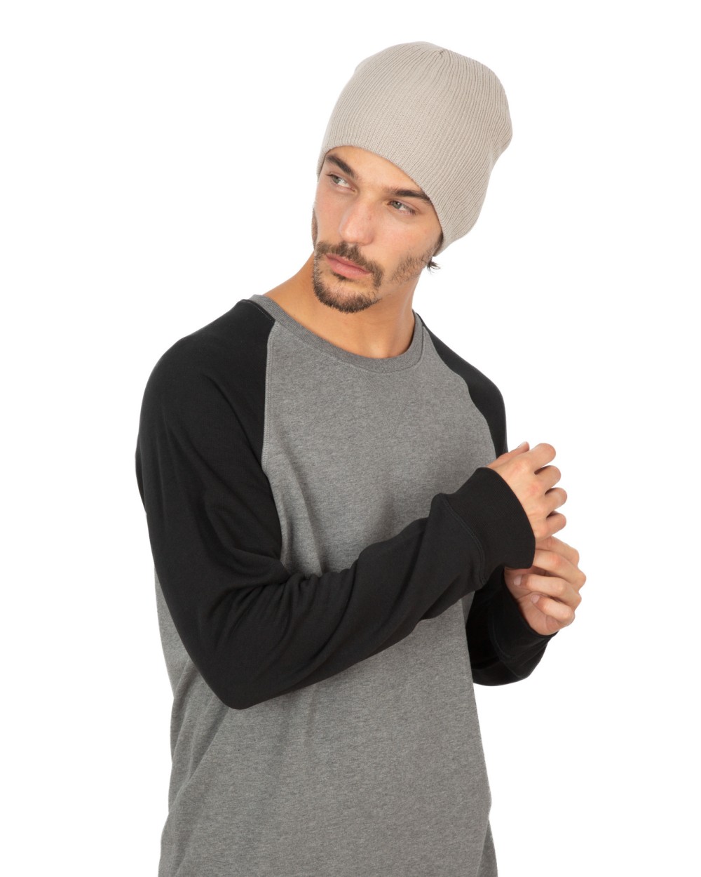 Bonnets personnalisable K-UP Bonnet tricot côtelé