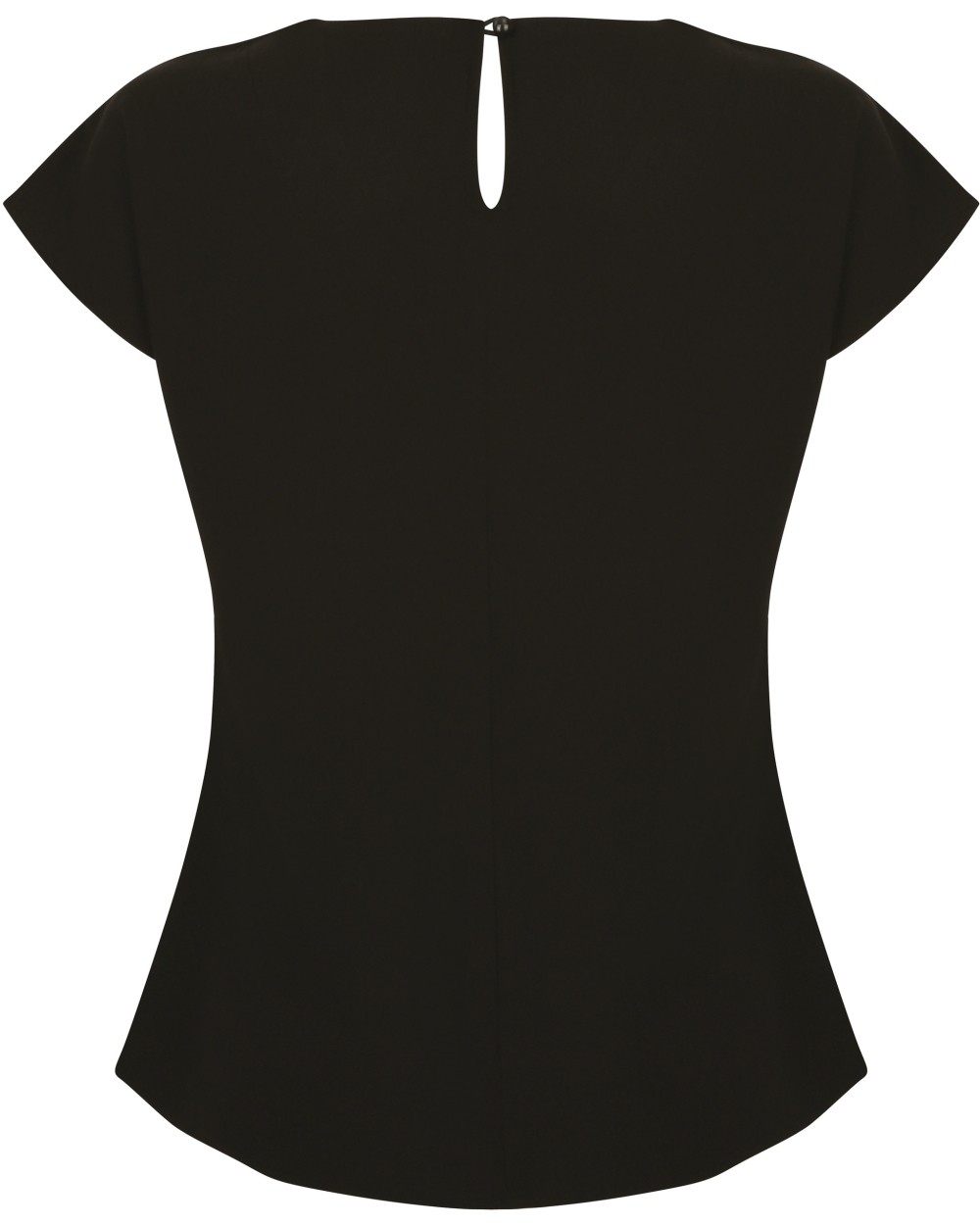 T-shirts HENBURY Ladies pleat front blouse voor bedrukking &amp; borduring