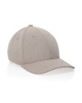 Petjes 4DO Milo AWARE™ recycled heather 6 paneel cap 200gr voor bedrukking &amp; borduring