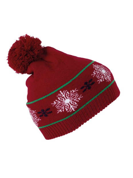 K-UP Bonnet motifs de Noël /api/colors/4fa7109a-7fa4-4f07-95b2-3253a384c147 personnalisable