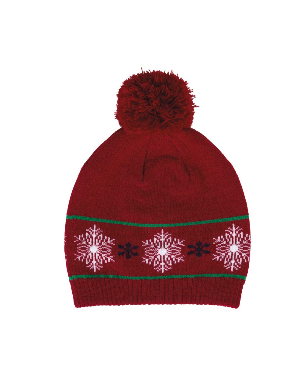 Mutsen K-UP Muts met kerstmotieven voor bedrukking &amp; borduring