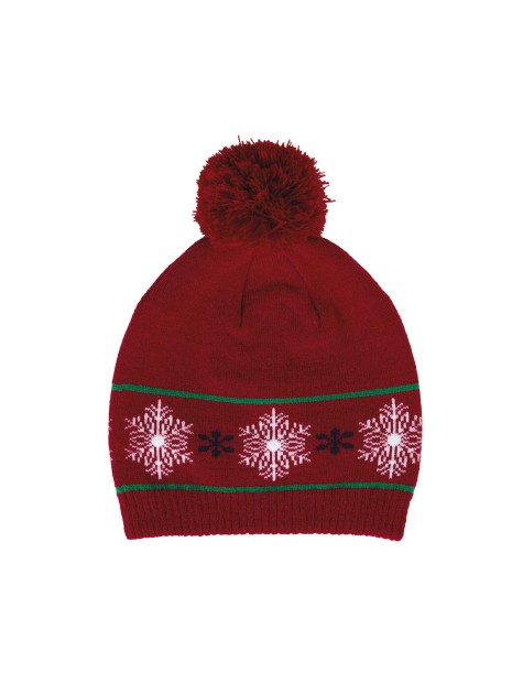 K-UP Bonnet motifs de Noël  personnalisable