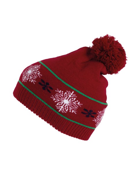 K-UP Bonnet motifs de Noël /api/colors/4fa7109a-7fa4-4f07-95b2-3253a384c147 personnalisable
