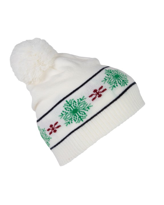 Mutsen K-UP Muts met kerstmotieven voor bedrukking &amp; borduring