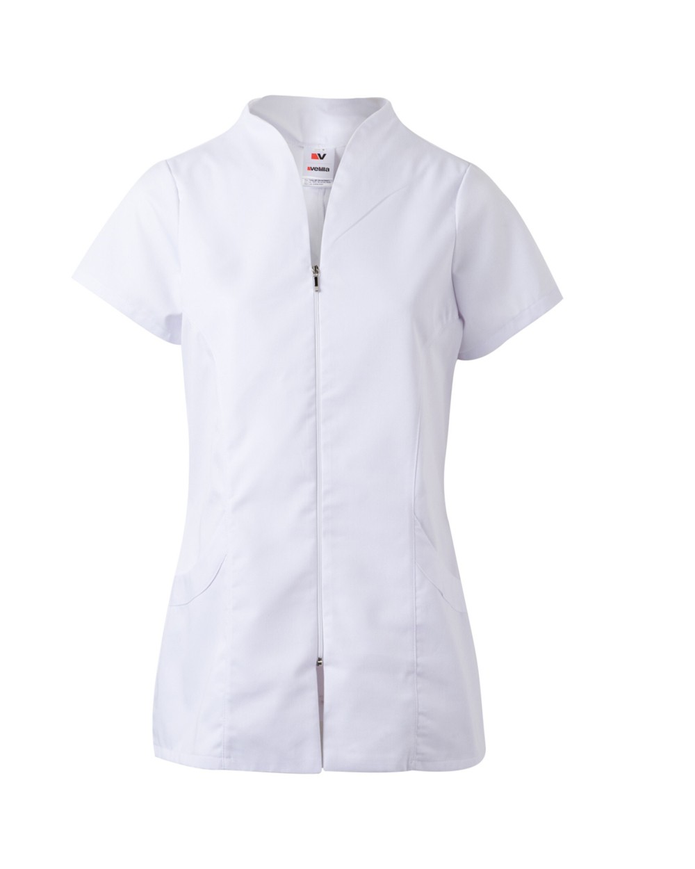 VELILLA SHORT SLEEVE JACKET WITH ZIP Schürzen personalisierbar