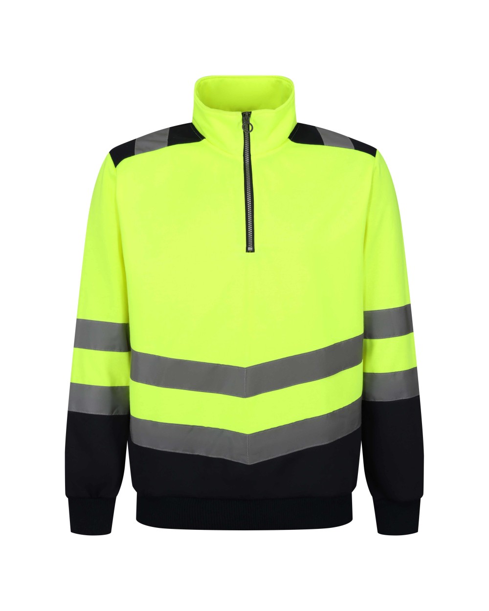 REGATTA Pro hi-vis 1/4 zip sweatshirt Sweatshirts personalisierbar