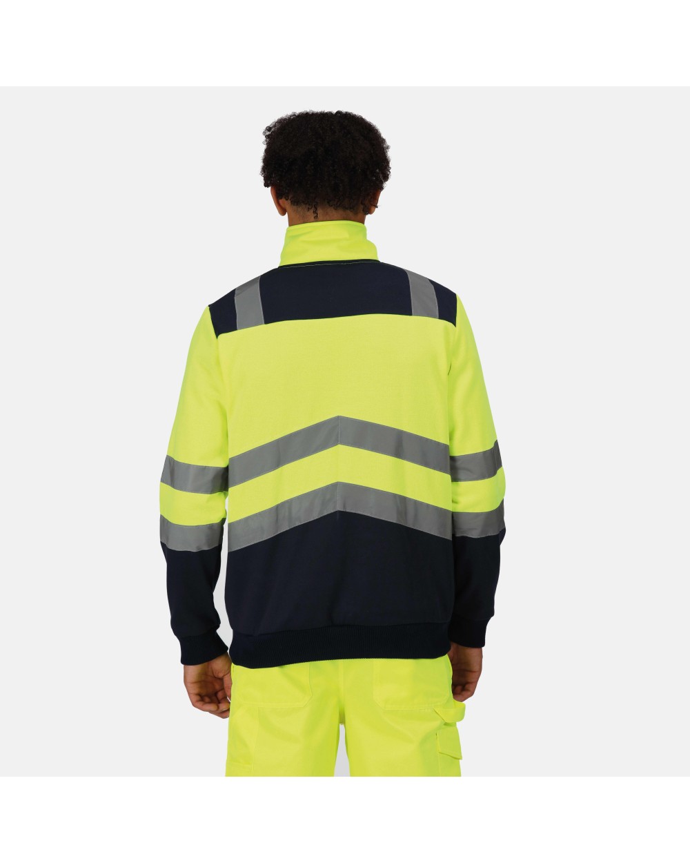 REGATTA Pro hi-vis 1/4 zip sweatshirt Sweatshirts personalisierbar