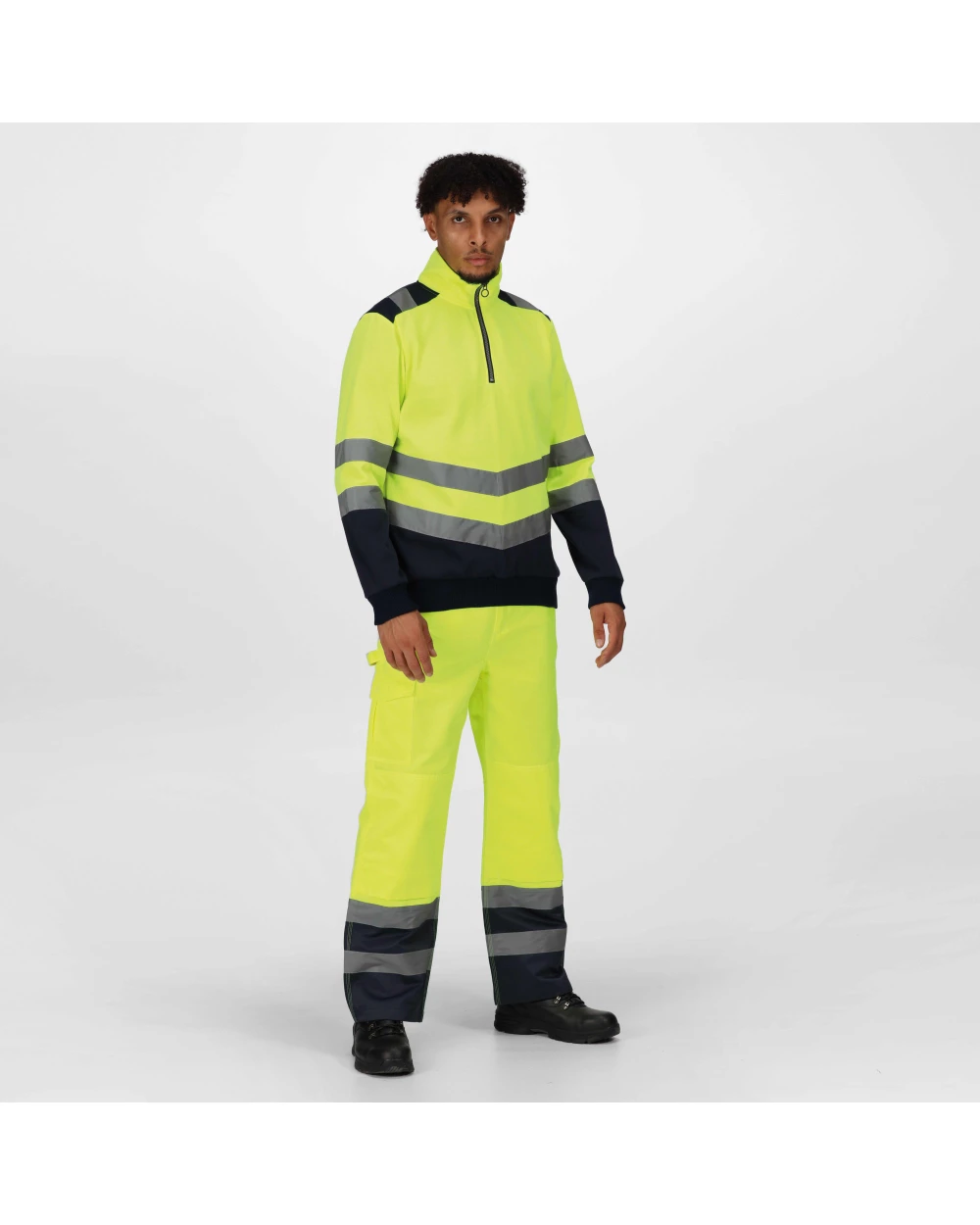 Sweaters & hoodies REGATTA Pro hi-vis 1/4 zip sweatshirt voor bedrukking &amp; borduring