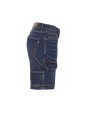 VELILLA MULTI-POCKET STRETCH DENIM BERMUDA SHORTS Bermudas & Shorts personalisierbar
