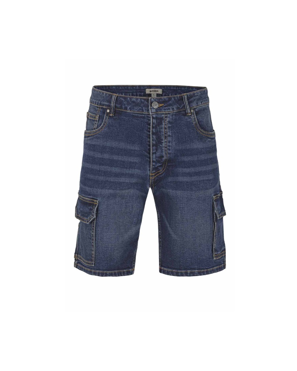 Bermuda's & Shorts VELILLA MULTI-POCKET STRETCH DENIM BERMUDA SHORTS voor bedrukking &amp; borduring