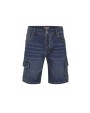 VELILLA MULTI-POCKET STRETCH DENIM BERMUDA SHORTS Bermudas & Shorts personalisierbar