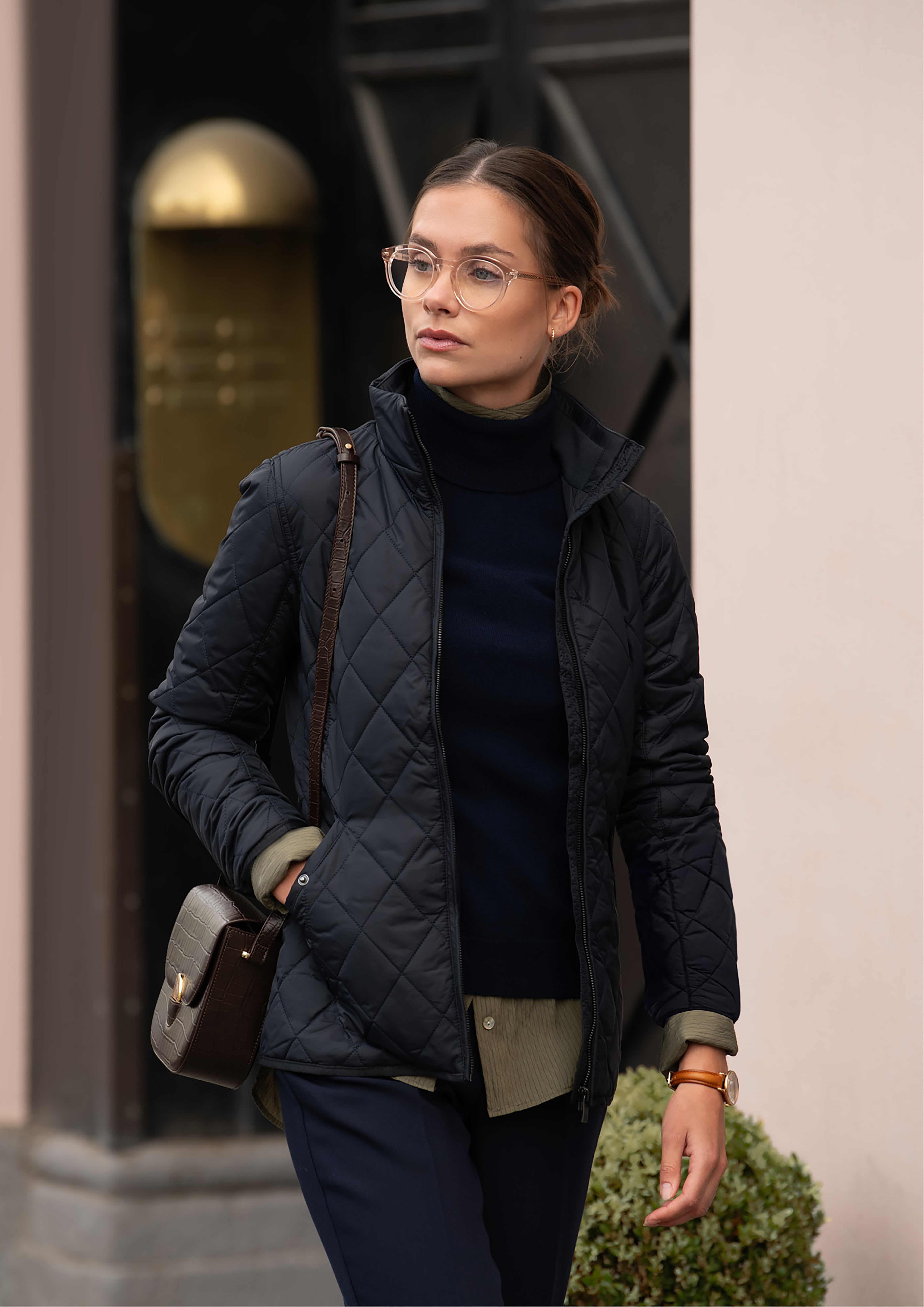 Vestes personnalisable NIMBUS Henderson pour femmes - veste stylée à matelassage en losange