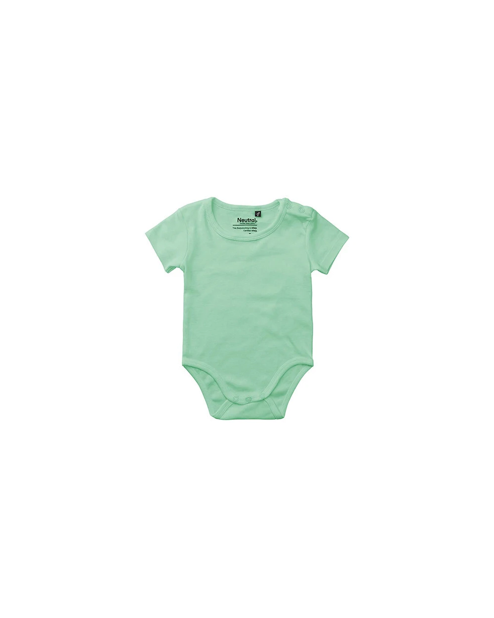 Baby artikelen NEUTRAL BABIES SHORT SLEEVE BODYSTOCKINGS voor bedrukking &amp; borduring