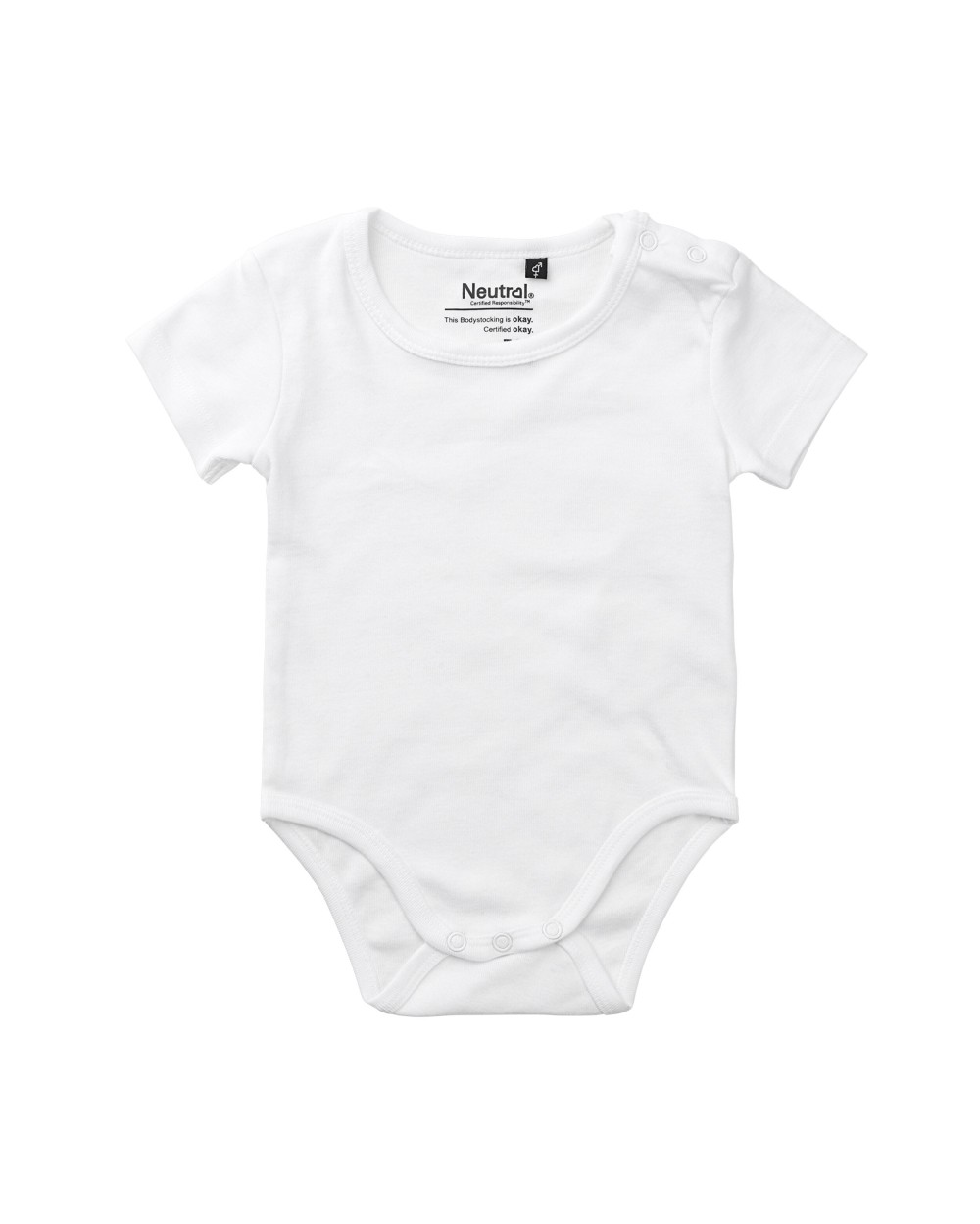 Articles bébés personnalisable NEUTRAL BABIES SHORT SLEEVE BODYSTOCKINGS