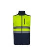 VELILLA TWO-TONE SOFTSHELL VEST Softshells personalisierbar