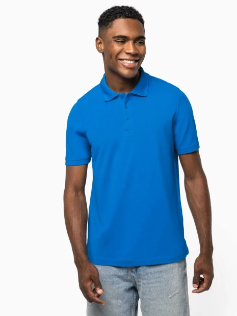 Polos à personnaliser KARIBAN Polo piqué manches courtes homme 