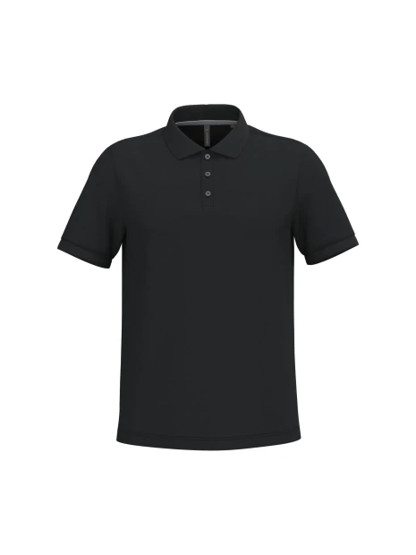 KARIBAN Polo piqué manches courtes homme /api/colors/b9fdad4a-5e94-45cb-8c03-c08b349b28c3 personnalisable