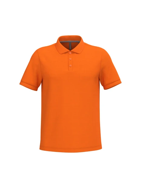 KARIBAN Polo piqué manches courtes homme /api/colors/d51260d5-b263-4200-988d-ee19f414959e personnalisable