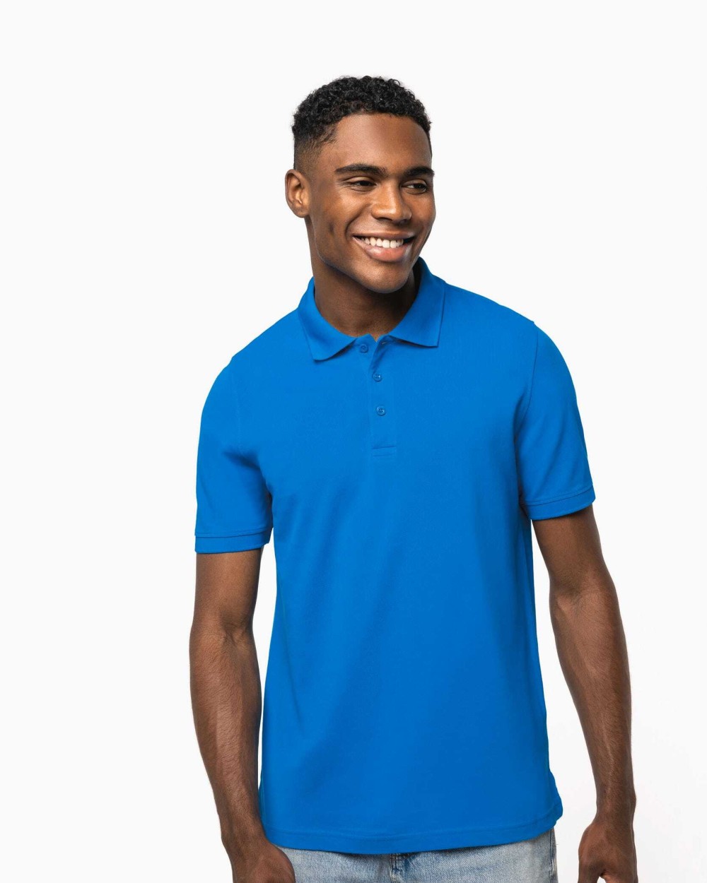 Polos personnalisable KARIBAN Polo piqué manches courtes homme