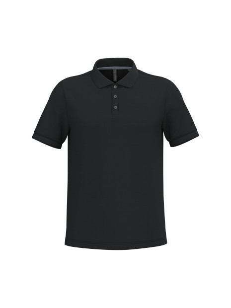 KARIBAN Polo piqué manches courtes homme /api/colors/b9fdad4a-5e94-45cb-8c03-c08b349b28c3 personnalisable