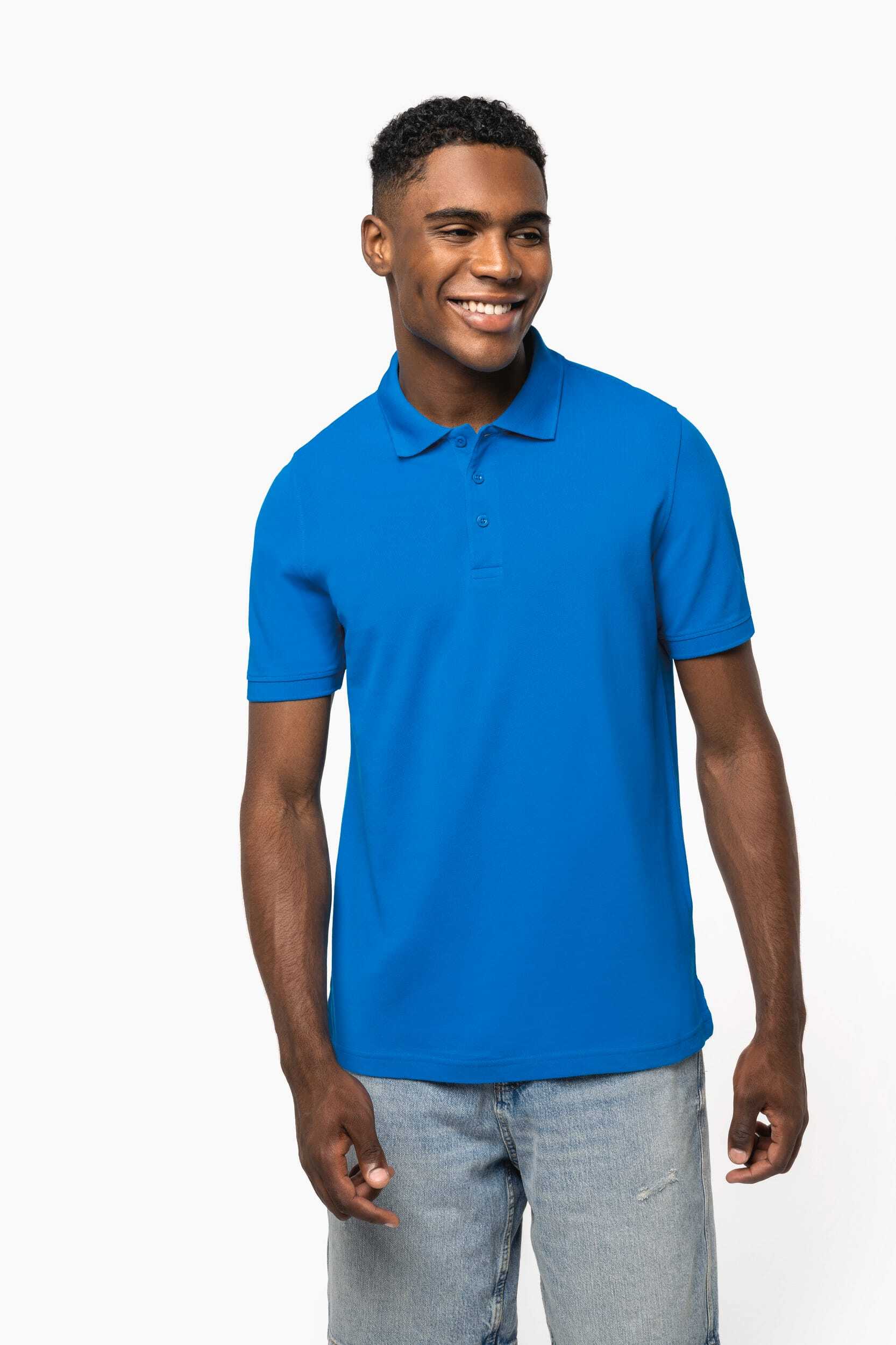 Polos personnalisable KARIBAN Polo piqué manches courtes homme