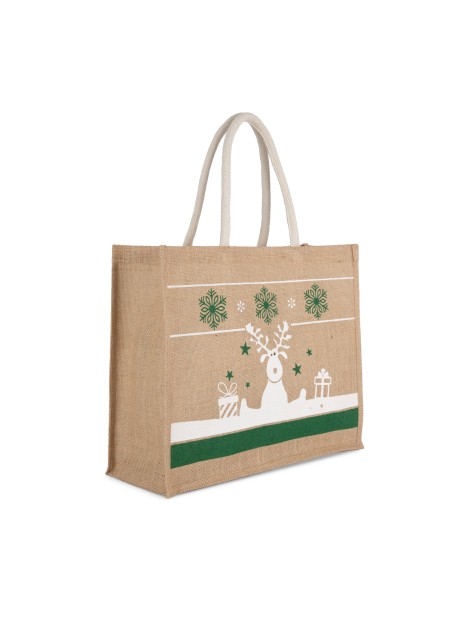 KIMOOD Sac shopping avec motifs de Noël /api/colors/14586a1a-1982-430e-b6bf-daba1feaf92c personnalisable