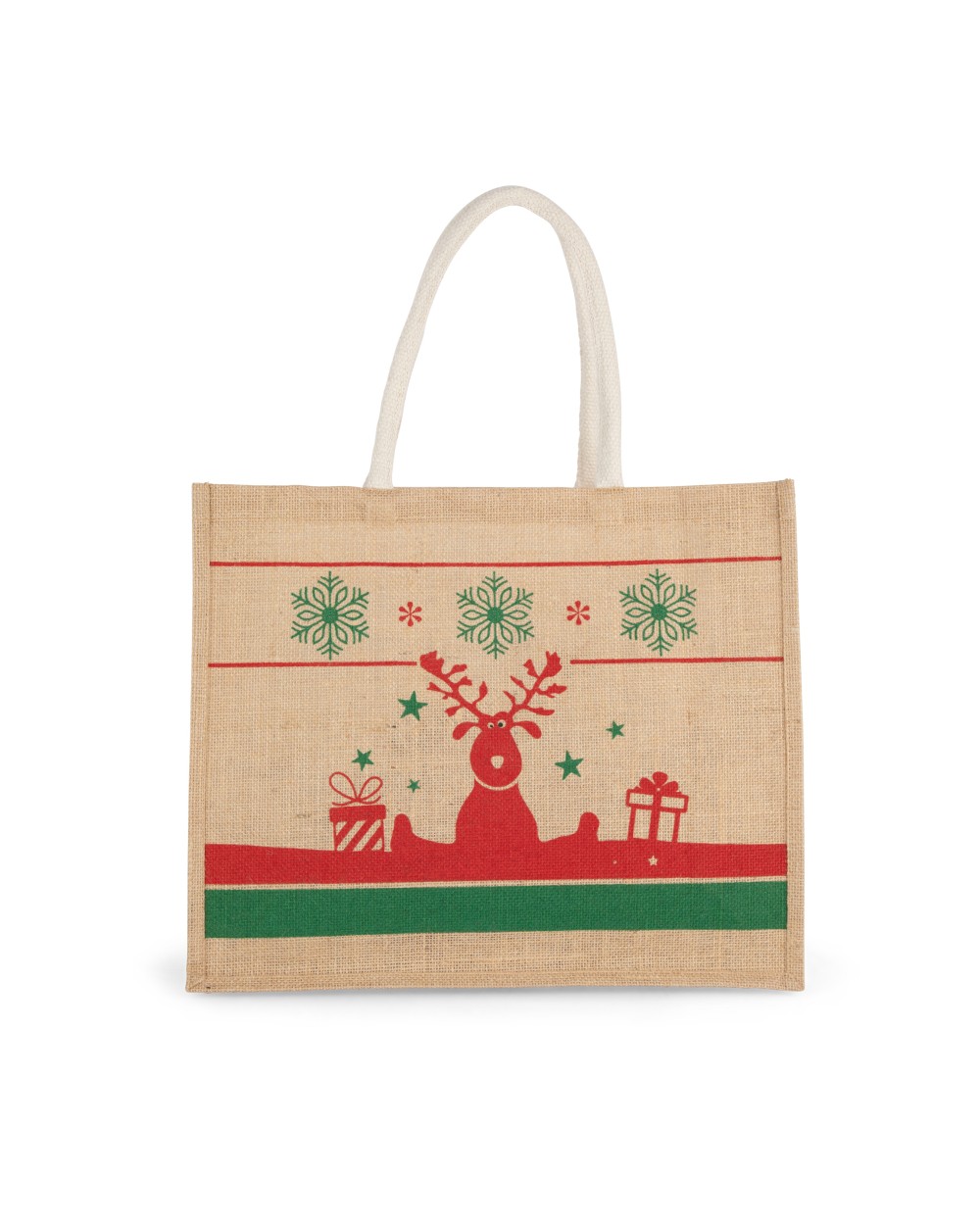 KIMOOD Einkaufstasche mit Weihnachtsmotiven Tote Bags personalisierbar