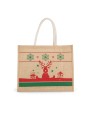 KIMOOD Einkaufstasche mit Weihnachtsmotiven Tote Bags personalisierbar