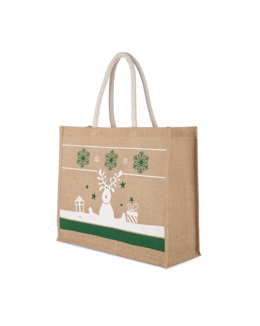 Tote bags personnalisable KIMOOD Sac shopping avec motifs de Noël