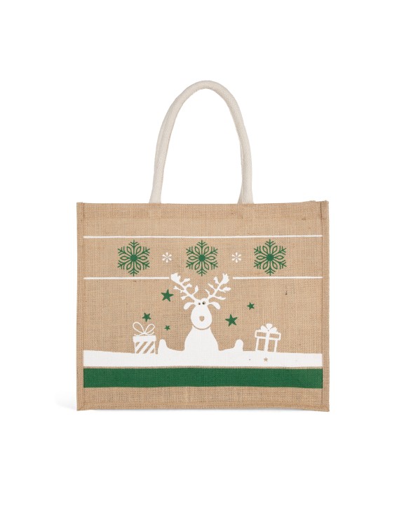 Tote bags personnalisable KIMOOD Sac shopping avec motifs de Noël