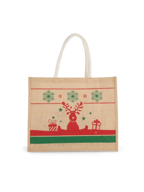 KIMOOD Sac shopping avec motifs de Noël /api/colors/5de908ca-601b-472e-a859-ffe4235b636a personnalisable